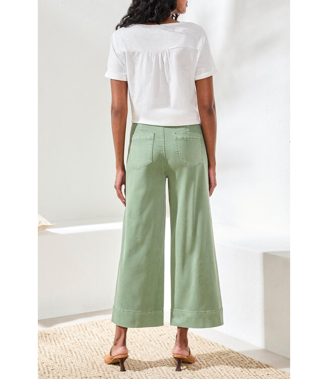 Tribal Canada CREW NECK TOP W/SOUTACHE DETAIL