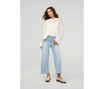 Duer Canada Performance Denim High Rise Wide Leg Crop