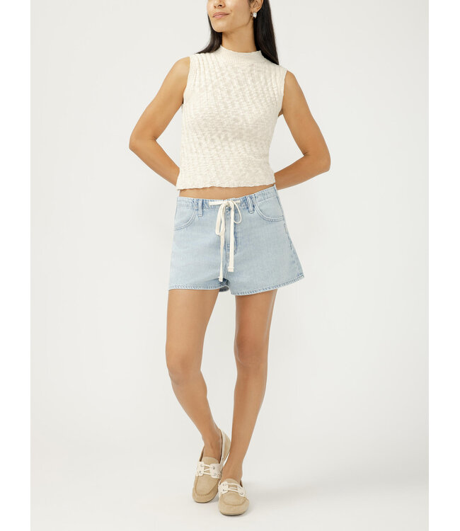 Silver Jeans Drawstring Beach  Shorts