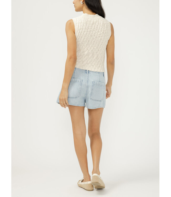 Silver Jeans Drawstring Beach  Shorts