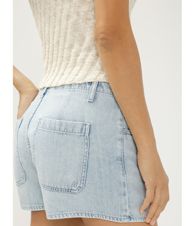 Silver Jeans Drawstring Beach  Shorts