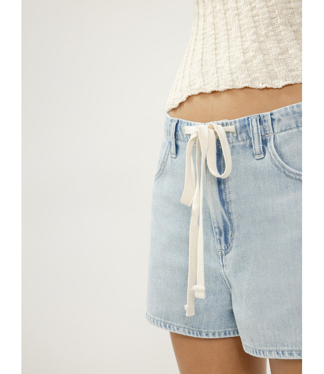 Silver Jeans Drawstring Beach  Shorts