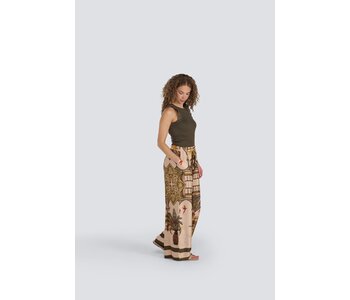 Jessica Laura Tank Top with Embellished Shoulder