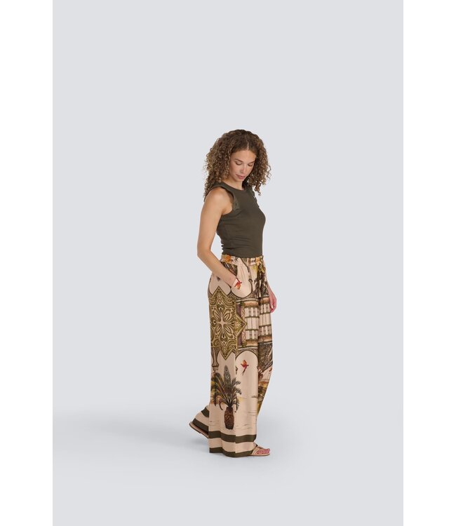 Jessica Laura Jessica Laura Tank Top with Embellished Shoulder