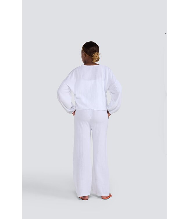 Jessica Laura Waffle Tie Front Cardigan