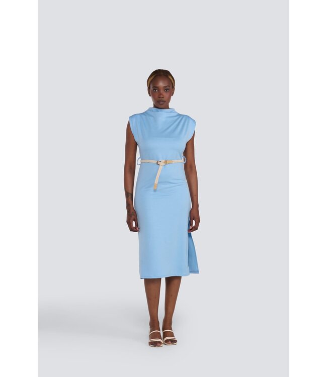 Jessica Laura Funnel Neck Dress