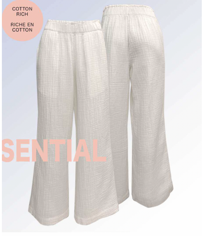Point Zero Wide Leg Pull on Pant
