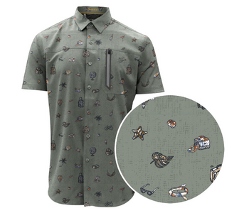 Point Zero 4 way stretch Quick Dry Shirt  with Zipper Pocket