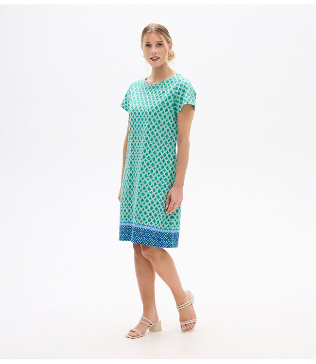 Hatley Zip-Back Tee Dress - Arcadia Medallion