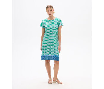 Hatley Zip-Back Tee Dress - Arcadia Medallion