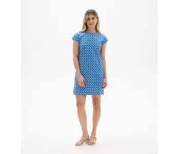Hatley Capri Dress - French Blue Medallion