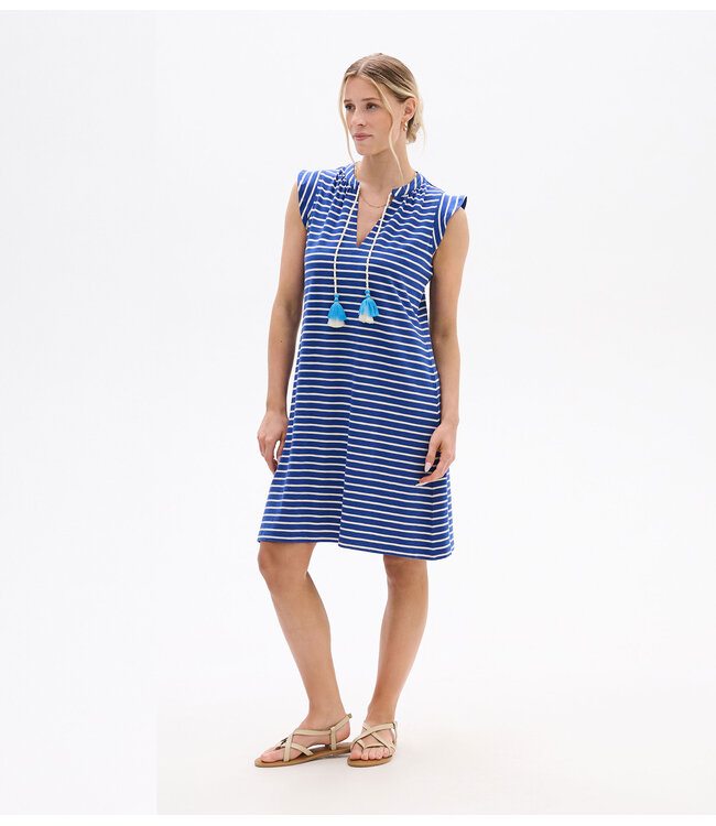 Hatley Zoey Tank Dress - Navy Stripes
