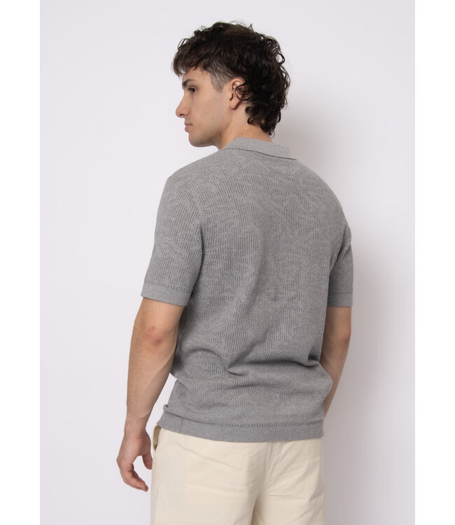 HEDGE MENS KNIT SHORT SLEEVE TOP