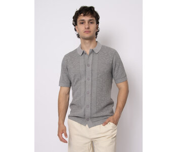 HEDGE MENS KNIT SHORT SLEEVE TOP