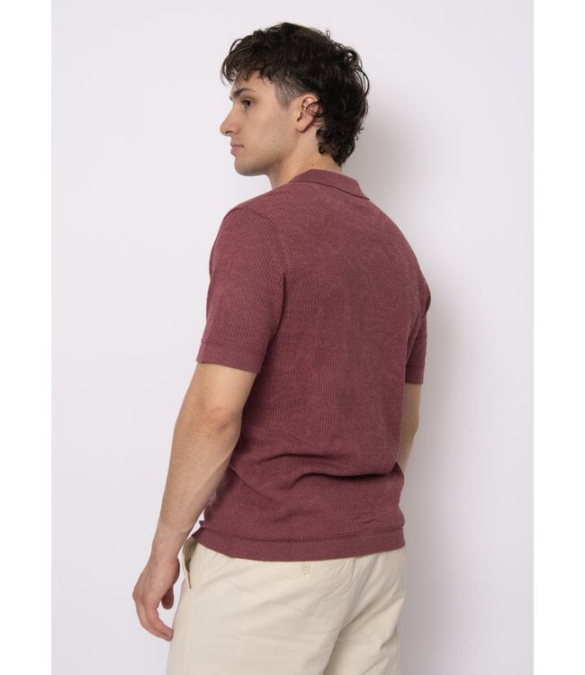 HEDGE MENS KNIT SHORT SLEEVE TOP