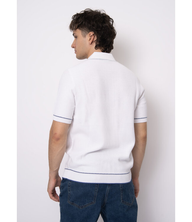 HEDGE MENS KNIT SHORT SLEEVE TOP