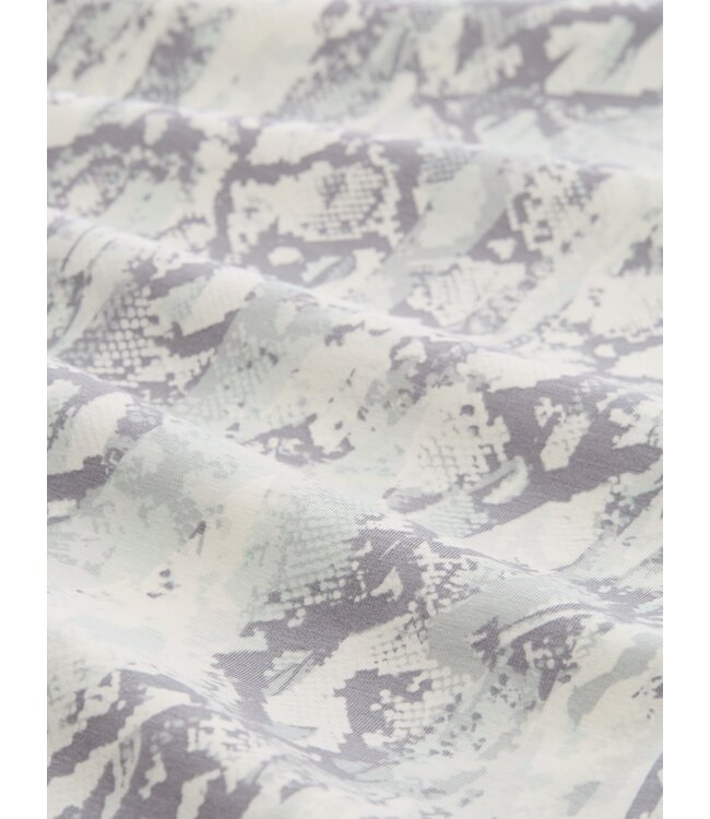 Tom Tailor Slim Fit Top with Snake Pattern