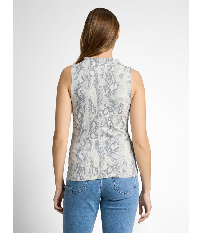 Tom Tailor Slim Fit Top with Snake Pattern