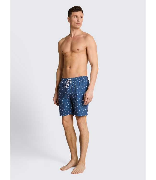 Tom Tailor Patterned Swim Shorts Palm Print