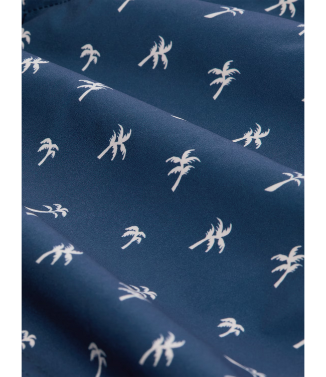 Tom Tailor Patterned Swim Shorts Palm Print