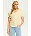 FDJ FRENCH DRESSING FDJ  Short Sleeve Stripe Top, Lemonade Stripe