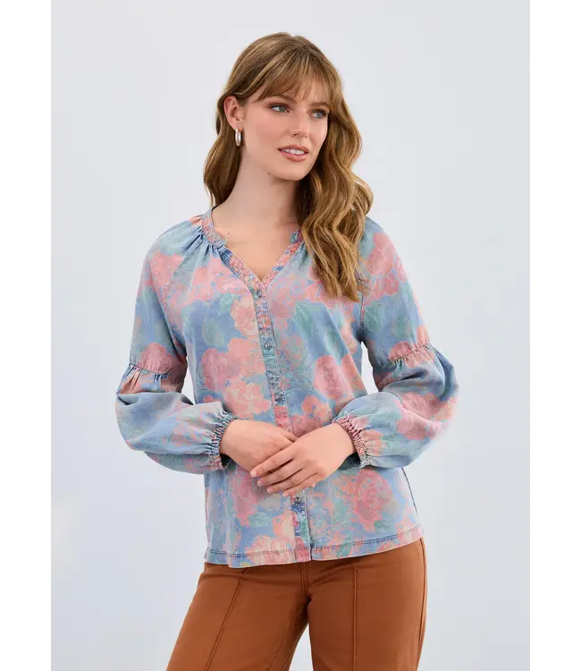 FDJ Long-Sleeve Shirt, Primrose Hill