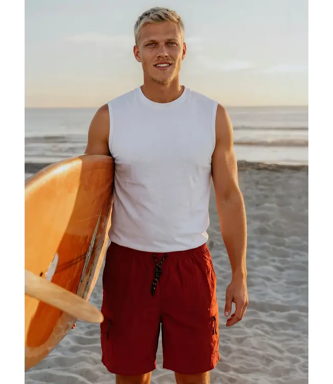 Point Zero 4-Way Stretch Swim Shorts Inseam: 6 1/2"