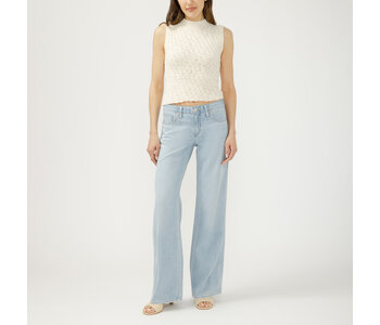 Silver Jeans Suki Mid Rise Wide Leg Jeans