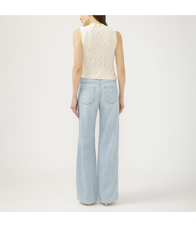 Silver Jeans Suki Mid Rise Wide Leg Jeans