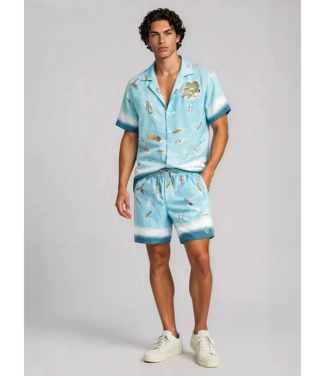 Point Zero 4-Way Stretch Swim Shorts Inseam: 6 1/2"