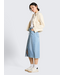 TOM TAILOR Tom Tailor Midi Denim Skirt Stone Denim