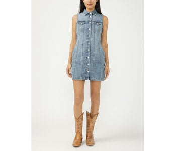 Silver Jeans 90s Denim Mini Dress