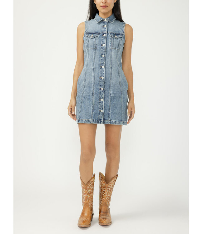 Silver Jeans 90s Denim Mini Dress
