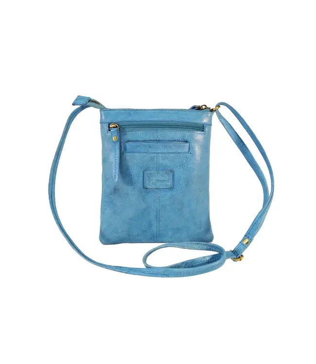 405 Carina Genuine Leather Cross Body Bag in Premium Leather