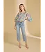 FDJ FRENCH DRESSING FDJ Olivia Straight Crop Jeans Floral Detail