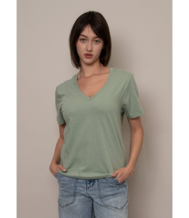 RD Style MILLA Short Sleeve V Neck Top