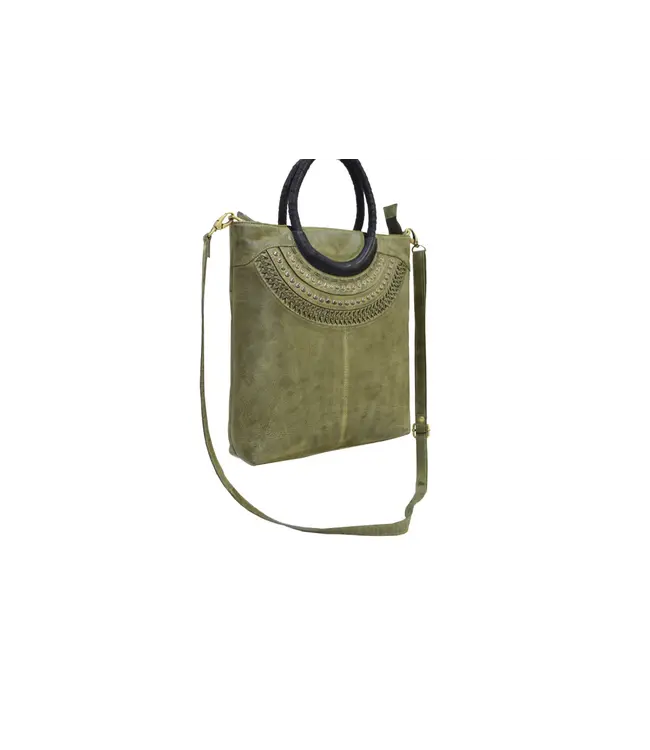 422 Orsa - Genuine Leather Vintage handbag