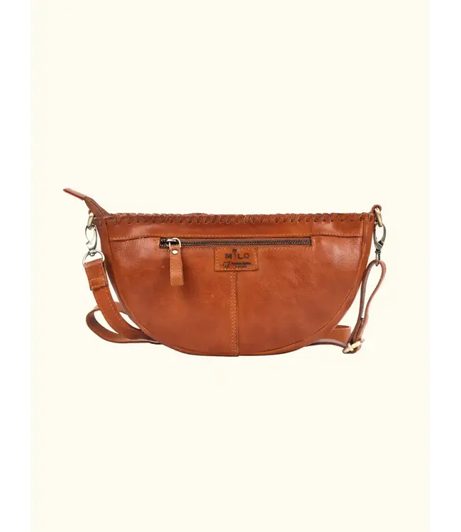 Milo Canada Genuine Leather Sluce Washed Leather Bag