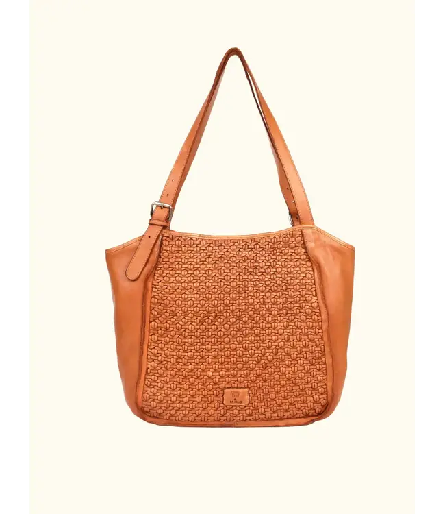 021 Vera Genuine Leather Washed  Bag