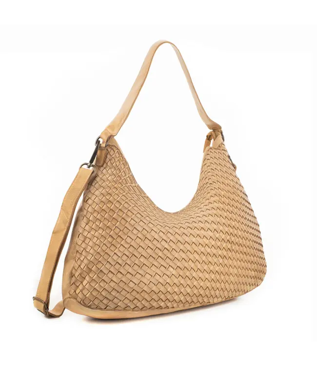 087 Rosa Genuine Leather Hand Bag