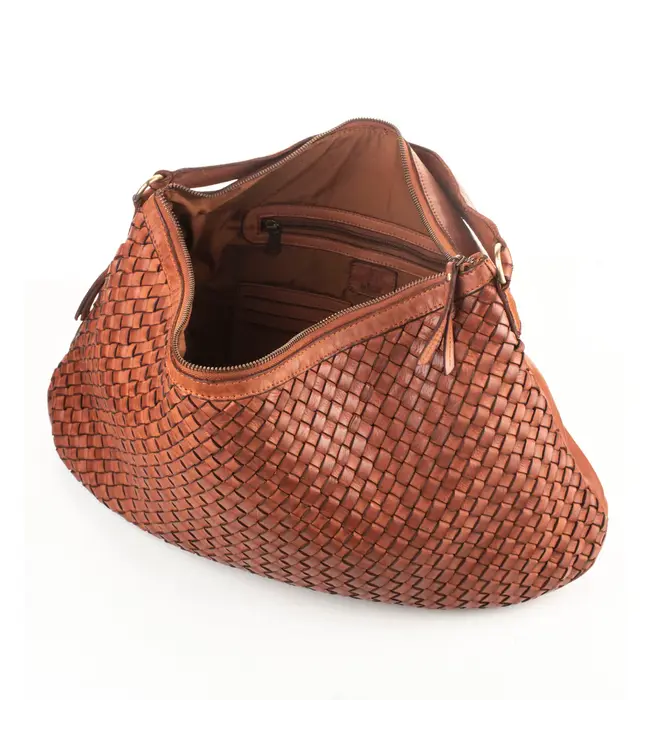 087 Rosa Genuine Leather Hand Bag