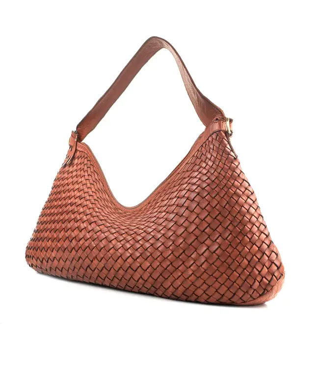 087 Rosa Genuine Leather Hand Bag