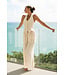 Tribal Canada TRIBAL CANADA DRAWSTRING WIDE LEG PANT