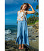 Tribal Canada Tribal Canada HALTER BACK FLOWY CROPPED TANK TOP