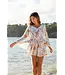 Tribal Canada Tribal Canada   Tie Back Romper Cover Up Dress