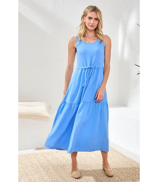 Tribal Canada MIXED MEDIA SLEEVELESS MAXI DRESS