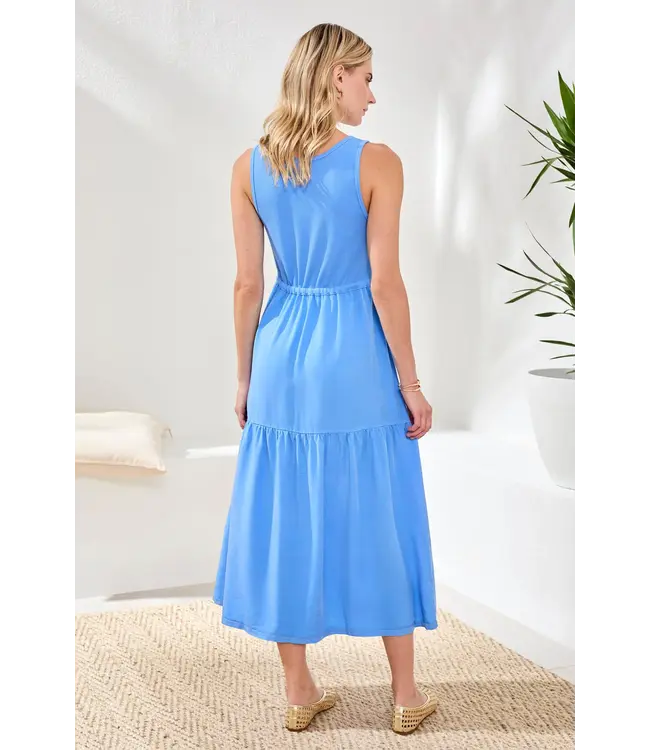 Tribal Canada MIXED MEDIA SLEEVELESS MAXI DRESS