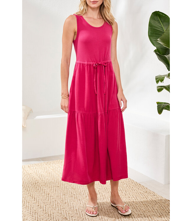 Tribal Canada MIXED MEDIA SLEEVELESS MAXI DRESS