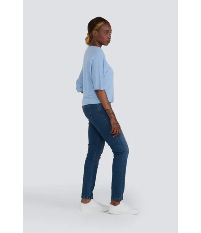 Jessica Laura  Short Sleeve V Neck Sweater