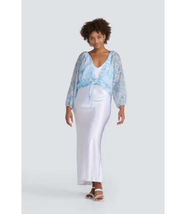Jessica Laura Swirl Gauze Top